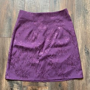 Urban Renewal Satin Purple mini skirt